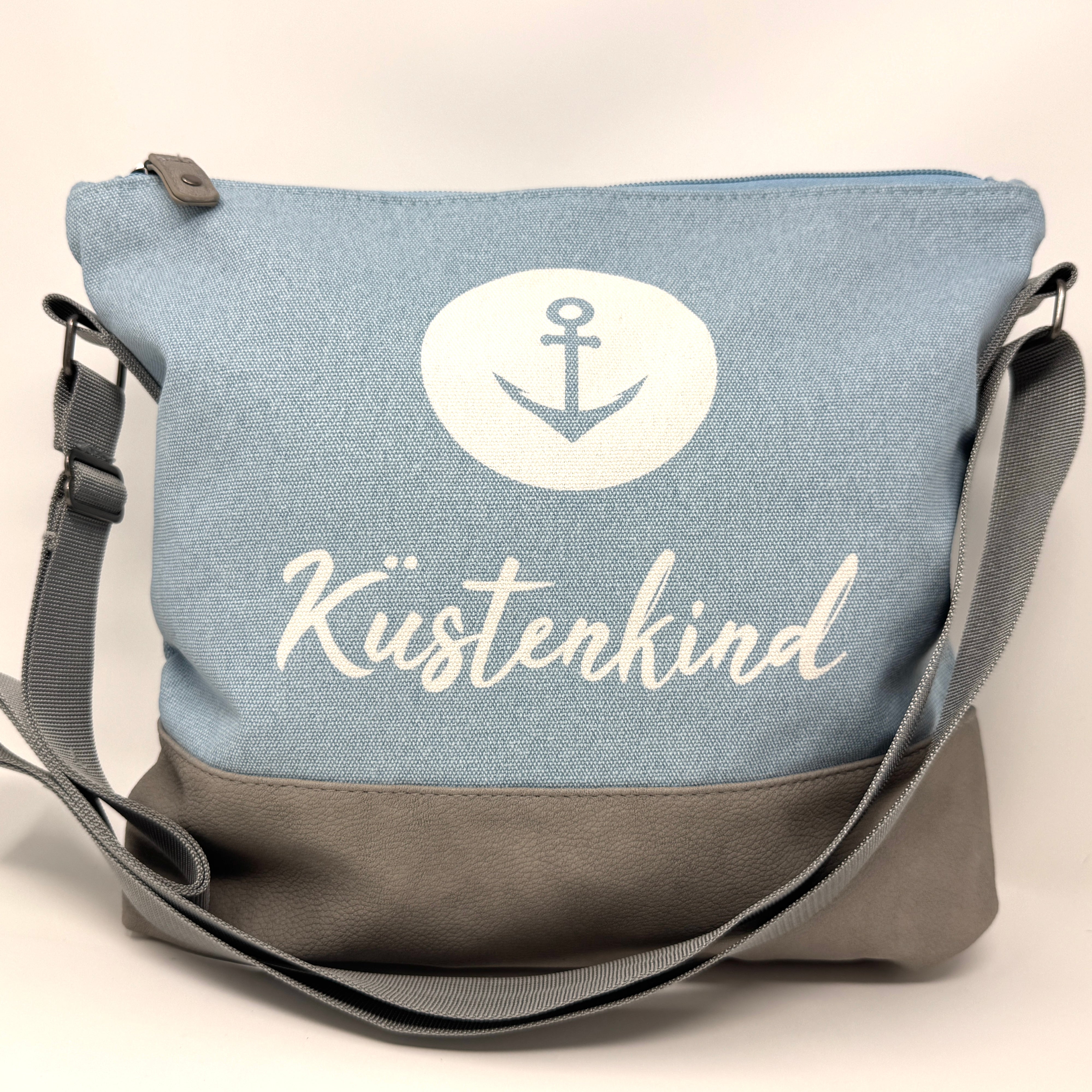 Maritime Umhängetasche „Küstenkind“ – Vegan, wasserabweisend & in verschiedenen Farben