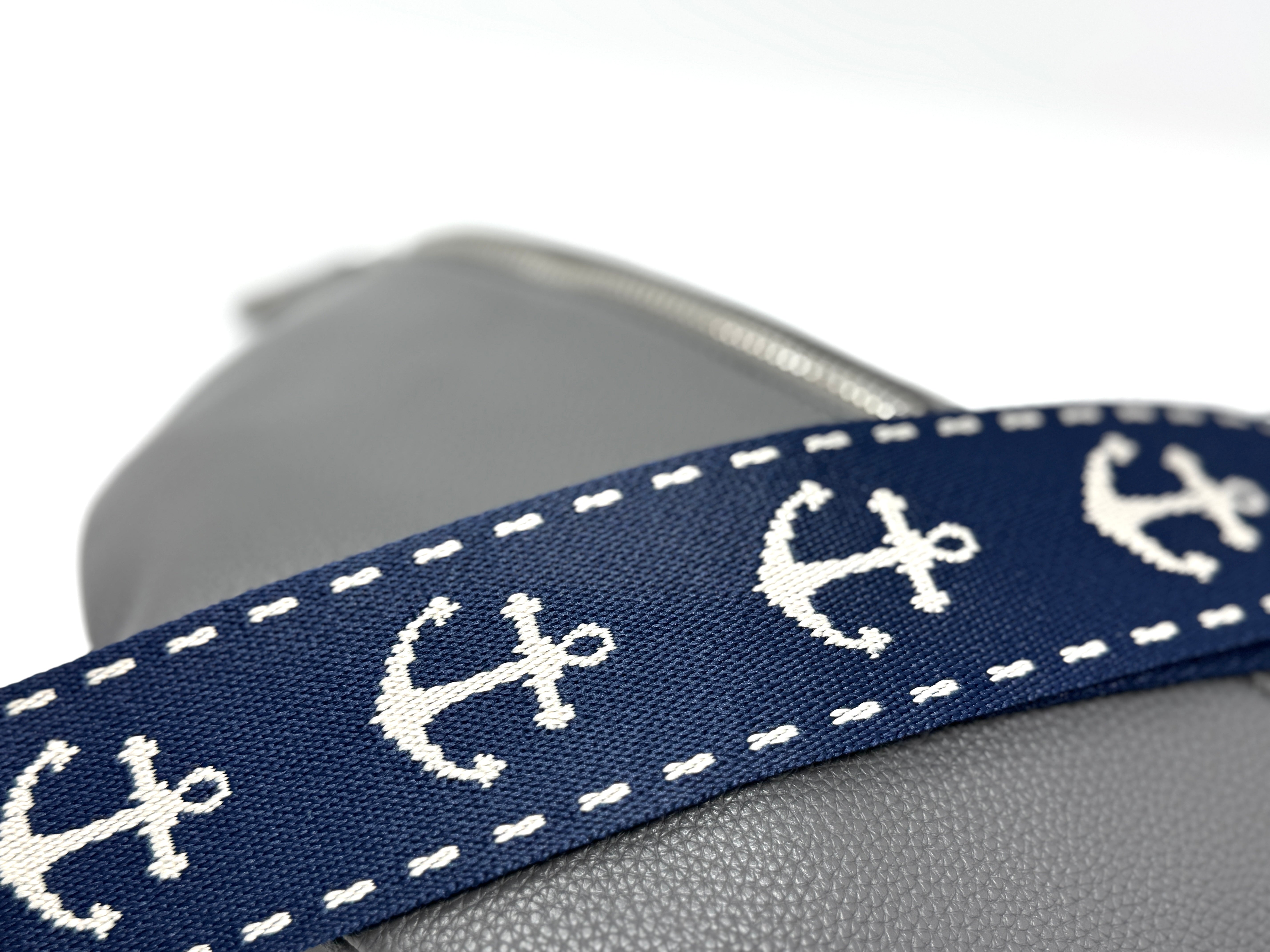 Stylischer Schulterriemen mit Anker Muster – Verstellbar & Perfekt für Taschen