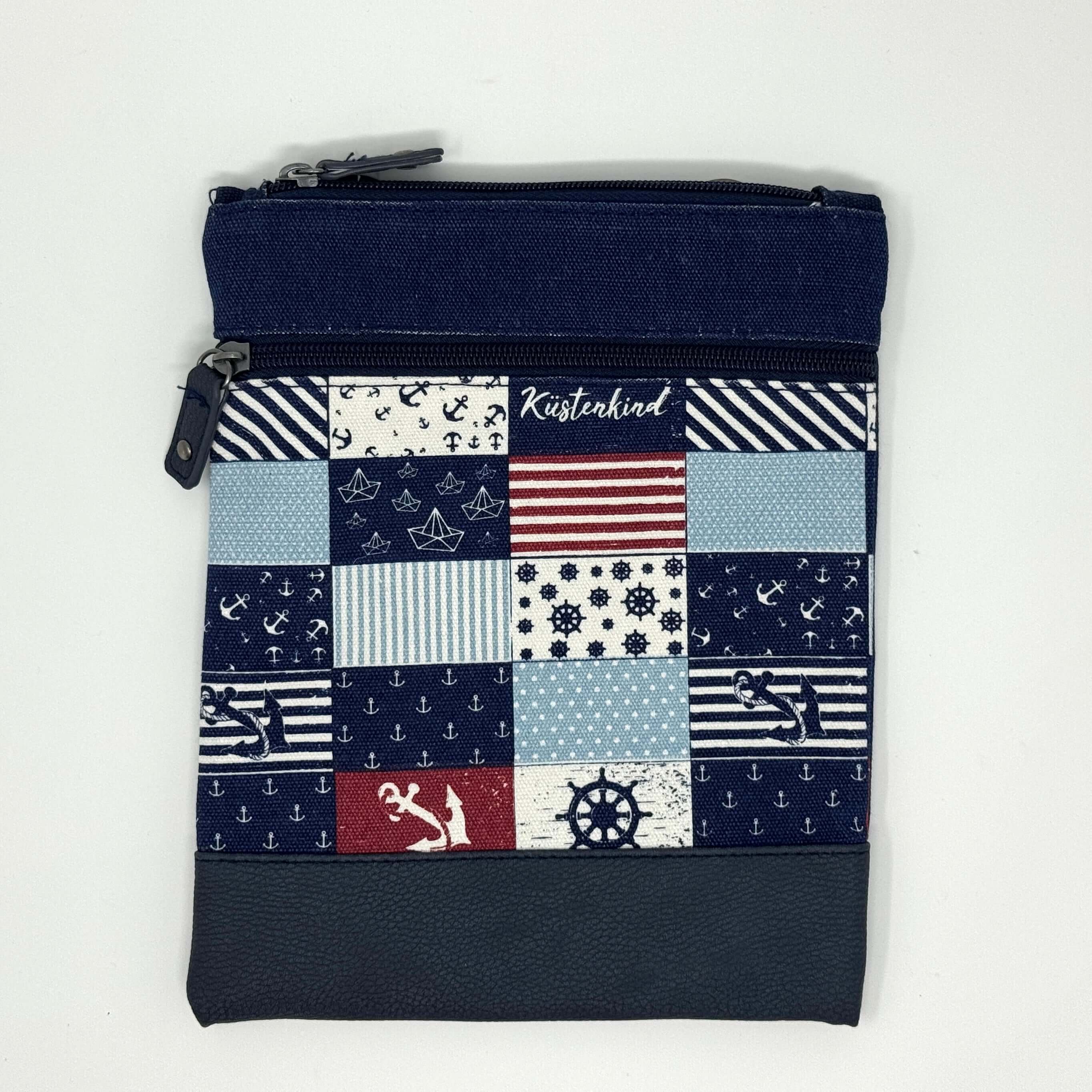 Crossbody Tasche „Küstenkind“ – Maritimes Design in verschiedenen Farben