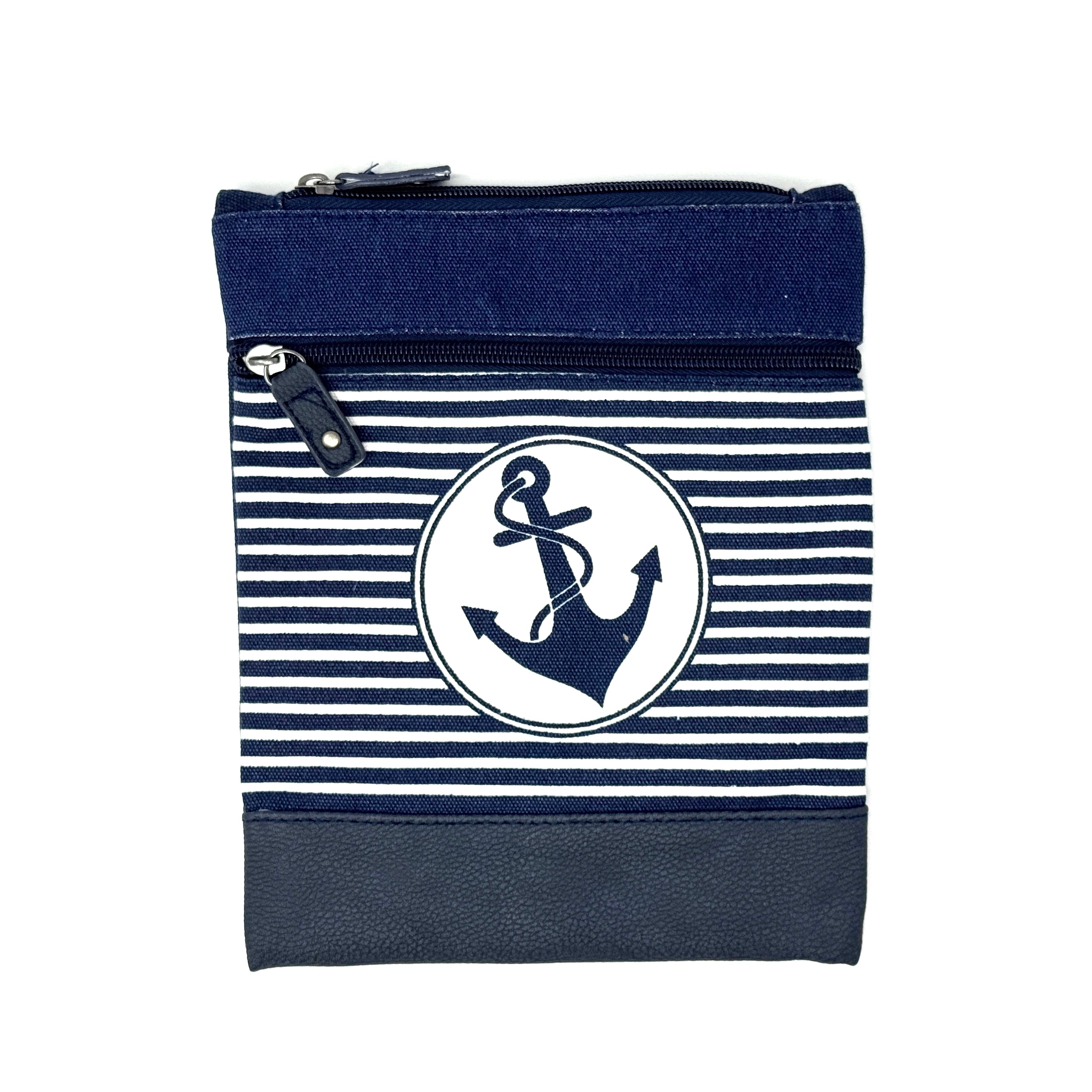 Maritime Umhängetasche mit Anker-Muster – Stylische Tasche in verschiedenen Farben