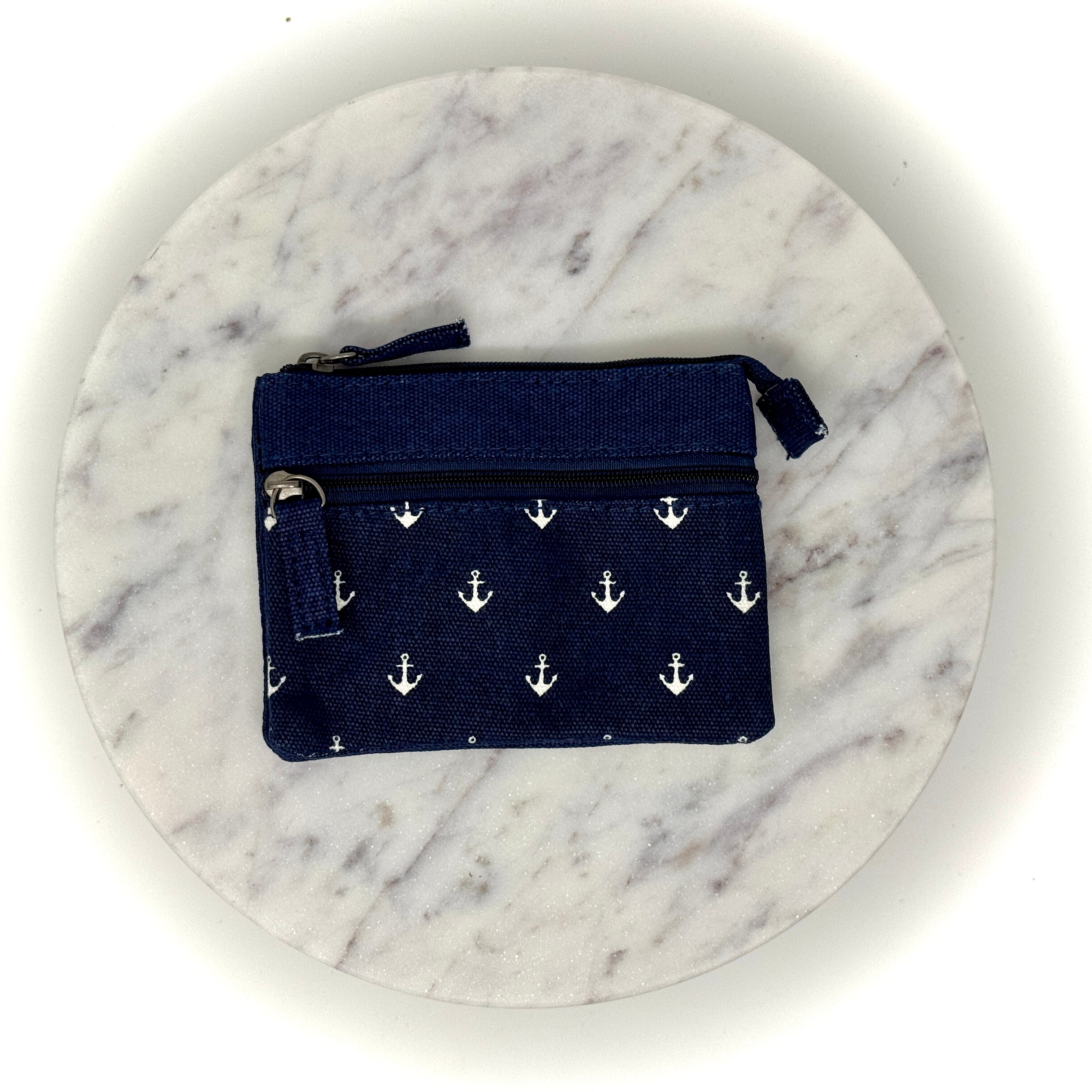 Patchwork Nautiktasche „Anker“ – Handgemacht & Maritim