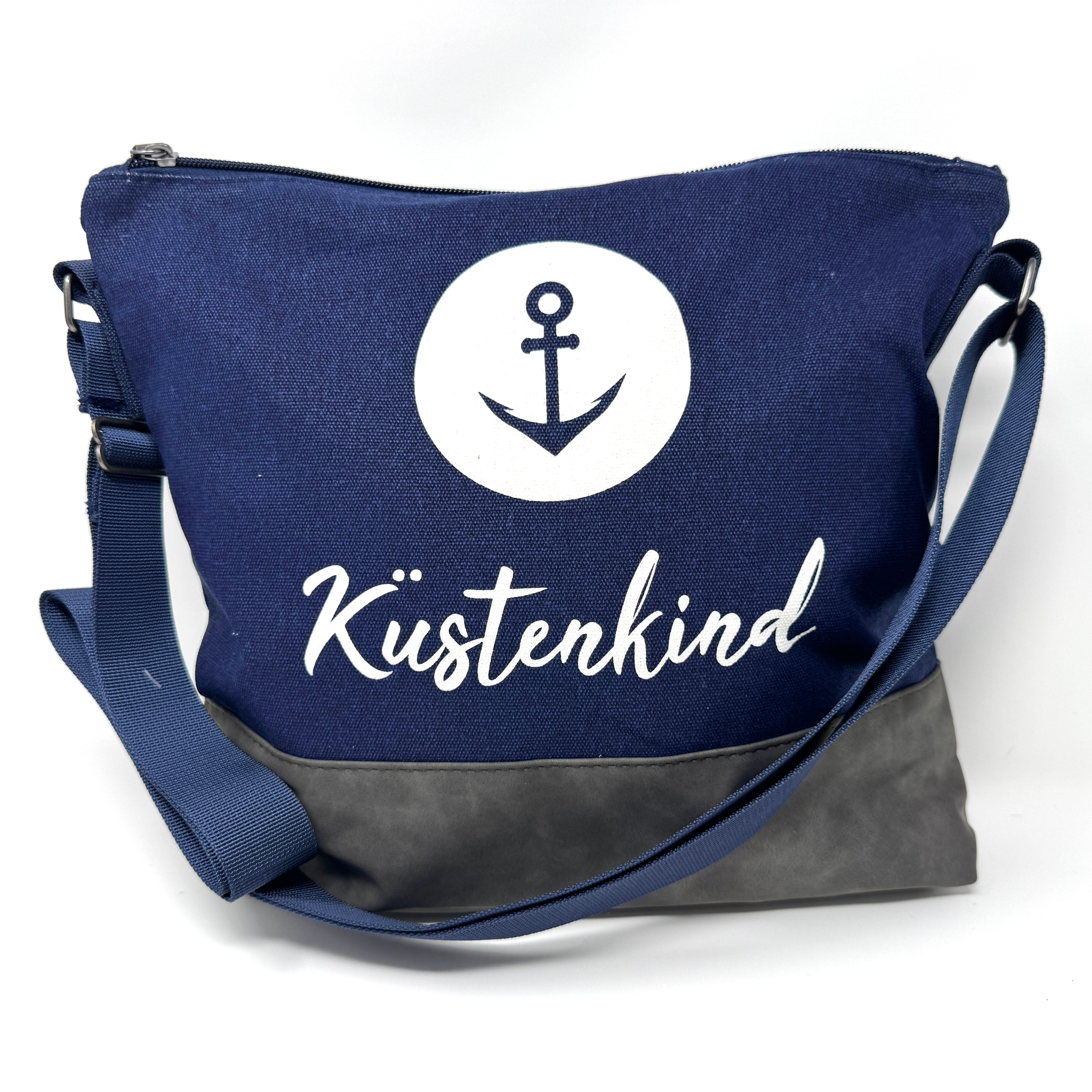Maritime Umhängetasche „Küstenkind“ – Vegan, wasserabweisend & in verschiedenen Farben