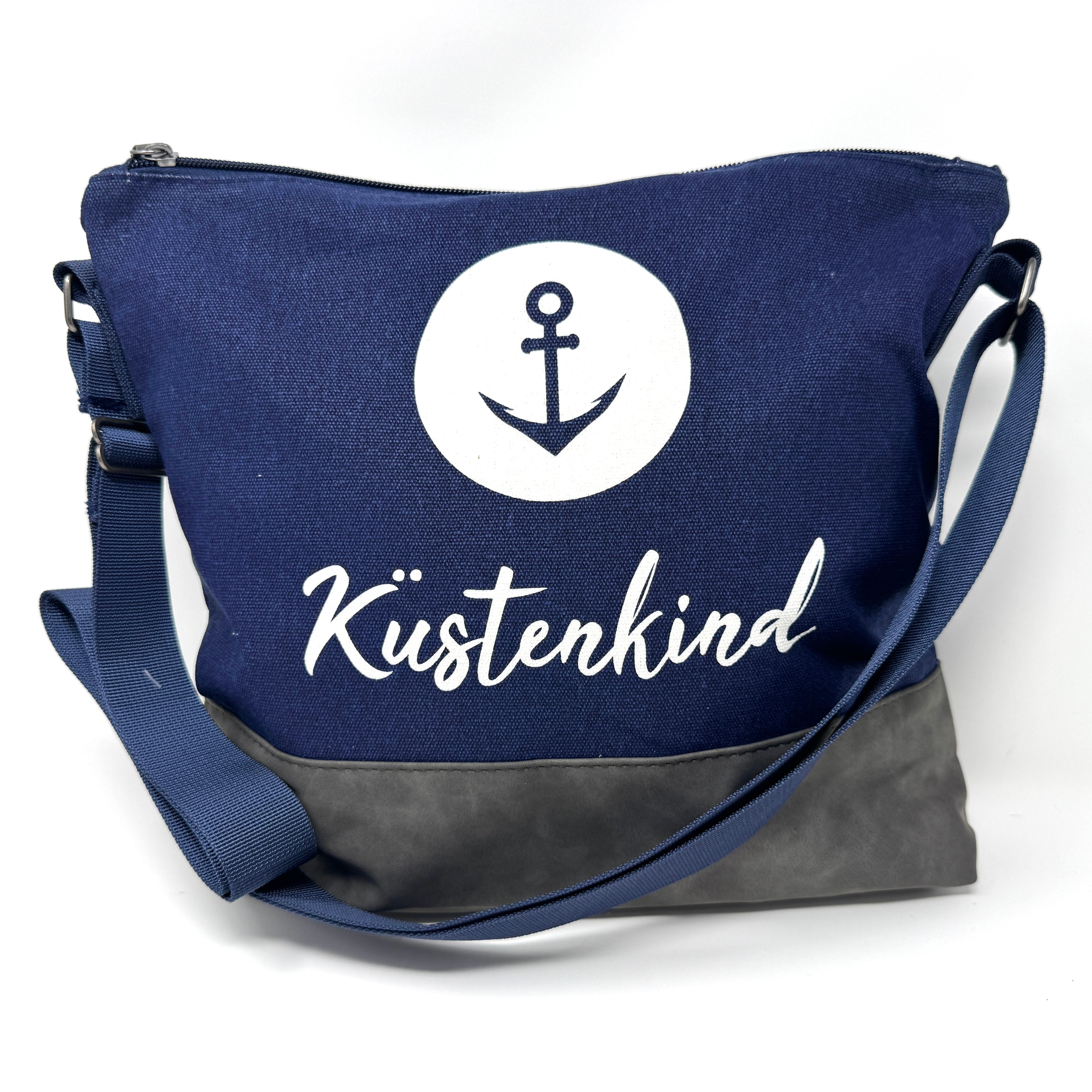 Maritime Umhängetasche „Küstenkind“ – Vegan, wasserabweisend & in verschiedenen Farben
