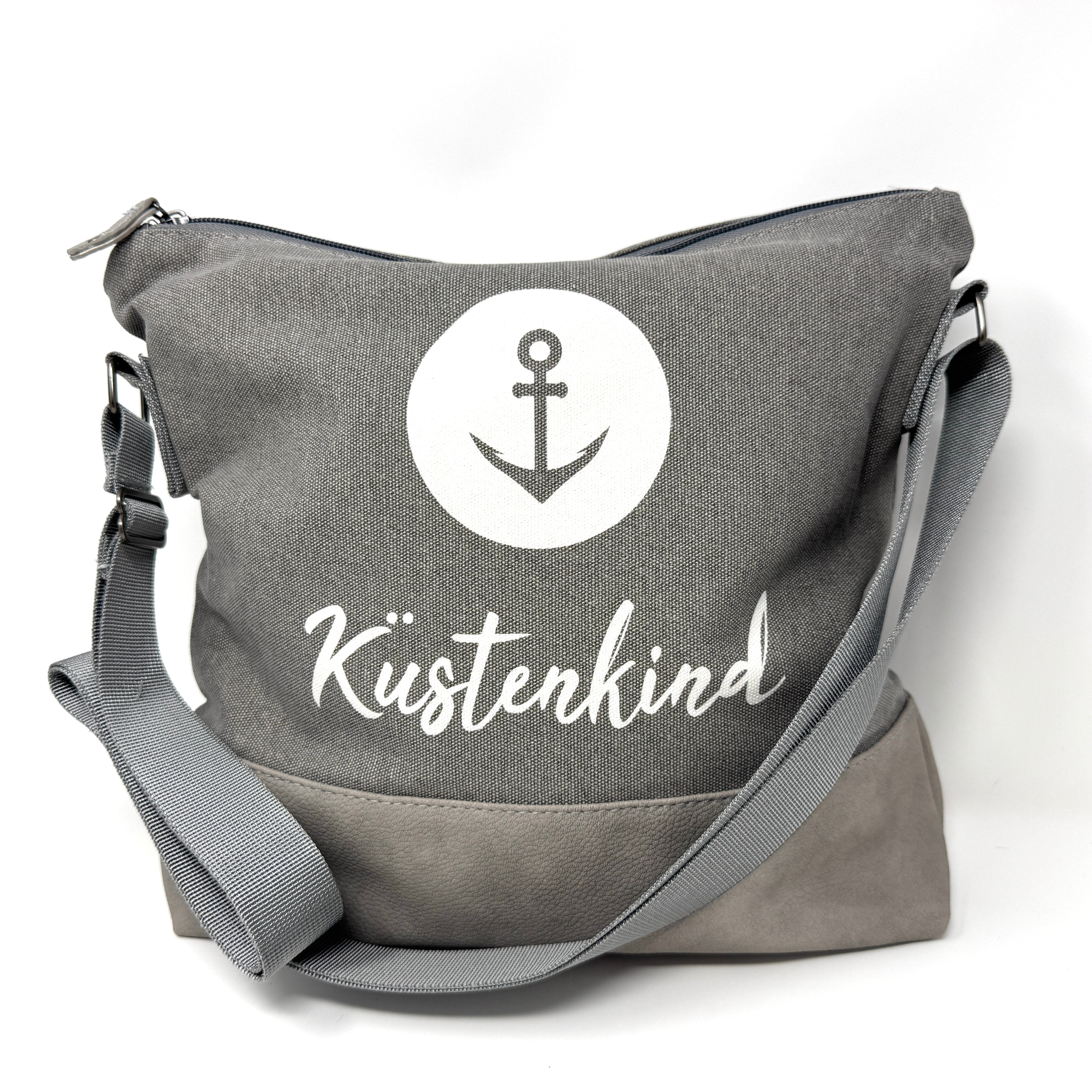 Maritime Umhängetasche „Küstenkind“ – Vegan, wasserabweisend & in verschiedenen Farben