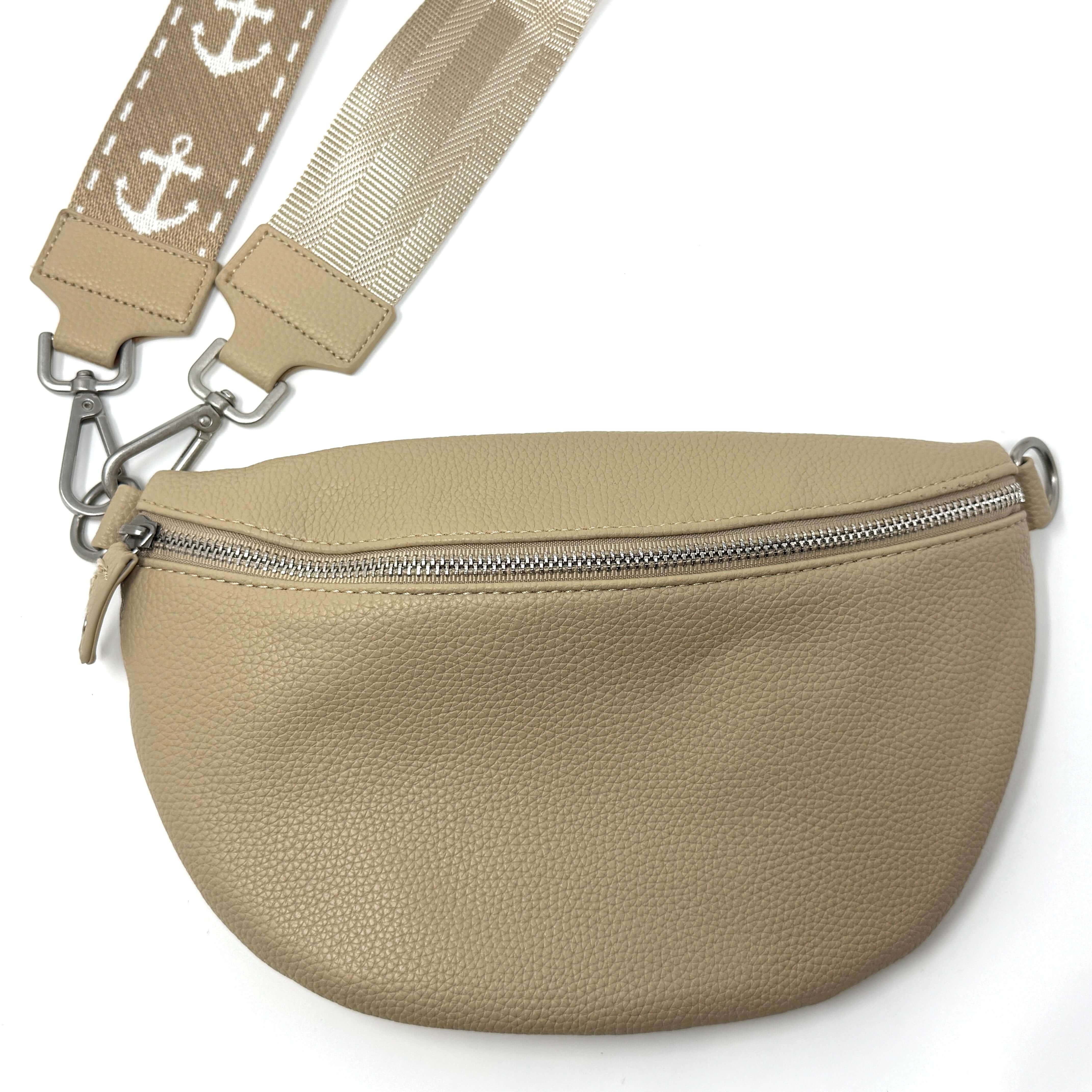 Stylischer Schulterriemen mit Anker Muster – Verstellbar & Perfekt für Taschen